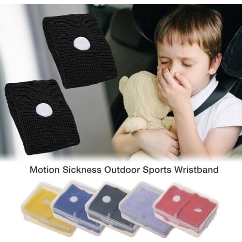 Anti-Nausea Wristbands Anti-Motion Sickness Outdoor Sports Terry Tennis Basketball Fitness Sweat-Absorbent Wristband