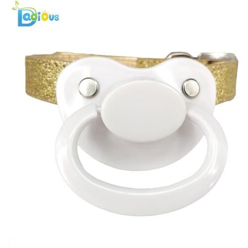 New DDLG Gag Pacifier Adult Pacifier Plus Size Dummy ABDL Baby Girl Silicone Abdl Pacifier Gag Abdl Pacifiers Large