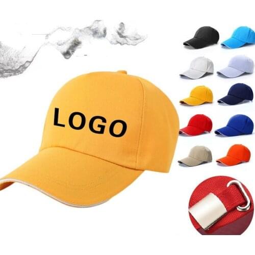 OEM Velcro Adjustable Unisex Spring Summer Dad Hat Shade Hip Hop Men Women Multiple Colour Baseball Cap Customized Peaked Cap