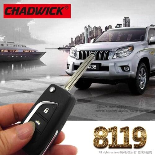 Keyless entry system for japanese car vehicle flip key remote control door lock locking unlock Auto Central Kit CHADWICK 8119