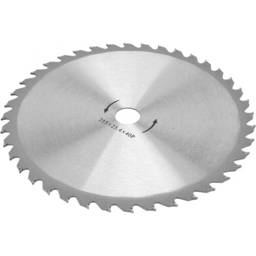 10 inch High Speed Steel Tooth Saw Blade Cutting Disc Wheel No Hole Grass Trimmer Cutter Circular Band saw blade