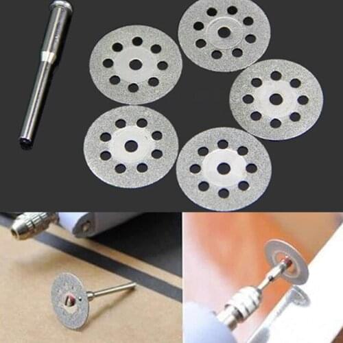 10pcs/set 22mm Saw Blade Rotary Tool Accessory Fits for Dremel Diamond Cut Off Wheel Disc