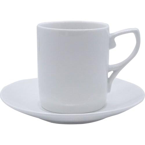 12 piece-6 PCs Porcelain cup Set white coffee cup sets trend