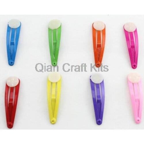 150pcs colorful Metal hair clips barrettes , hair pins snaps supply, hair accesories for kids 50mm 2 inch