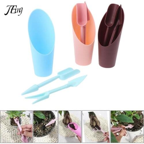 3Pcs Garden Planter Kit Succulents Transplant Sowing Seedlings Planted Tool