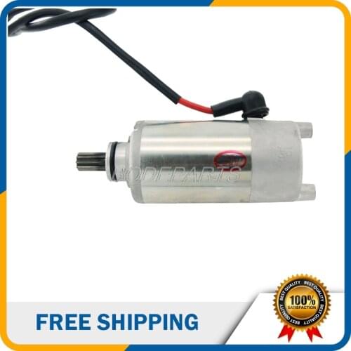 Motorcycle Motor Accessories 250cc Start Motor Fits For Jianshe 250cc Air-cooled Engine Free Shipping