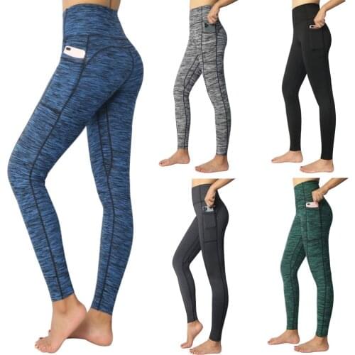 Women Seamless Stretch Tight Pants Ladies Workout Running Fitness Training Gym Sports High Waist Yoga Leggings