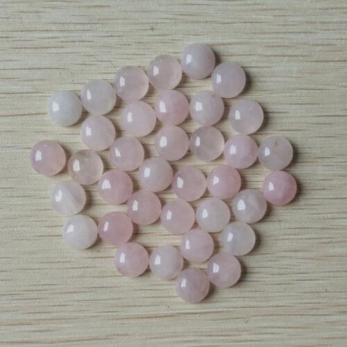 2018 fashion high quality natural stone round cab cabochon no hole beads for jewelry Accessories making 10mm wholesale 50pcs/lot
