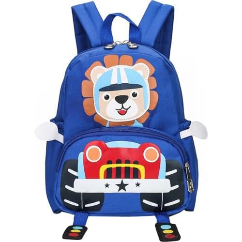 Cartoon childrens school bag female kindergarten backpack 3-6 years old boys and girls cute bag male mochila