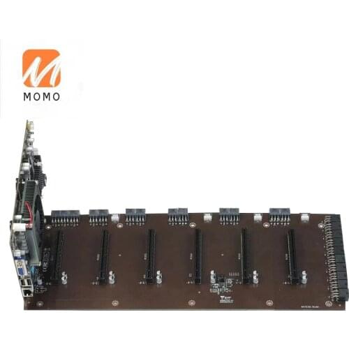 New BTC ICM55 Motherboard Support 7 PCIE GPU DDR3 Blockchain Bitcoin Asic Ethereum Litecoin Antminer Miners Mining Motherboards
