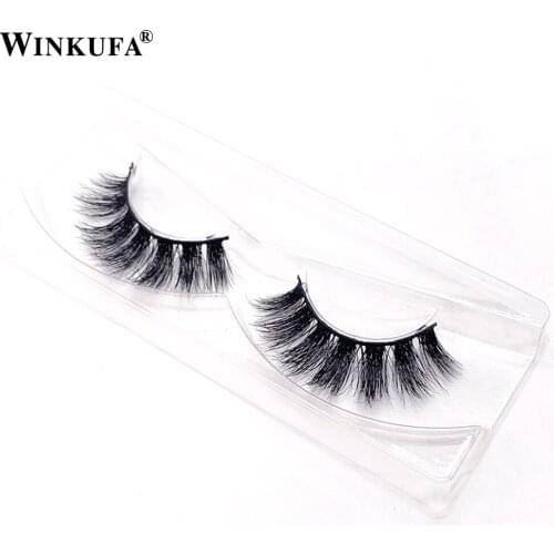 Wholesale No Box Mink Eyelashes 2021 New Styles Makeup Maquillaje Natural Fluffy Fastest Delivery 20mm Lashes Eyelash Extension