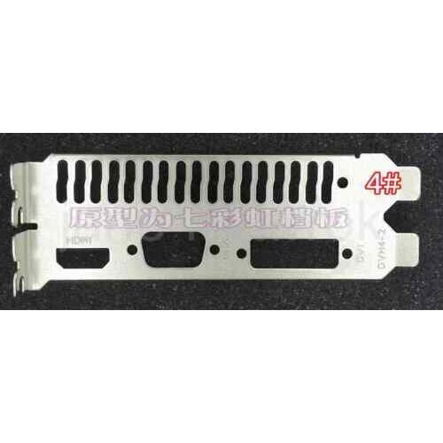 Video Graphics Card Baffle I/O Shield BackPlate Blende Bracket For GT730K GTX 750Ti