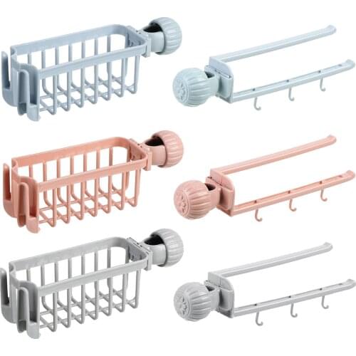 Hollow Design Faucet Sponge Holder Sink Caddy Organizer Drainer for Kitchen and bathroom, Easy to Install