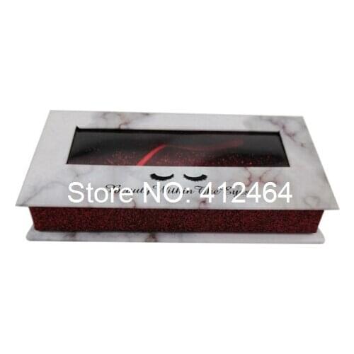 Folding box magnetic closed box gift box box eyelash box