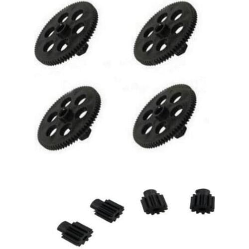 Visuo XS809 XS809HW XS809W Foldable RC Quadcopter Drone spare parts 4pcs main gear 4pcs motor gear set