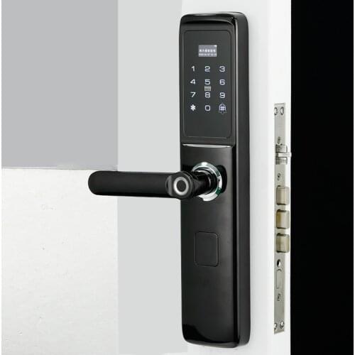 Smart Door Lock Fingerprint APP Control Unlock Electronic Door Lock Biometric Lock Password Fingerprint Lock