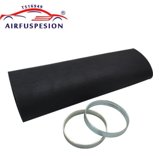 For Audi A6 C5 4B Rear Pillow Rubber Sleeve with rings Air Bellow Sleeve Air Suspension Repair Kit Bladder 4Z7616051A 4Z7616052A