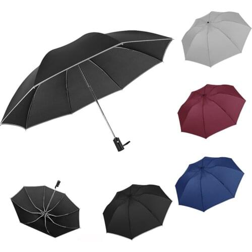 Button Control Auto Open Close Umbrella Diam 105 cm Canopy Windproof Waterproof UV Protection Reverse Folding Compact Umbrella