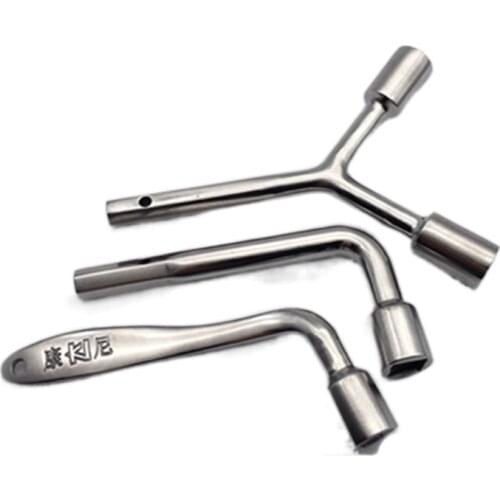 1Pcs Metro Trains Hexagon Triangle Key Lock Y-type Multifunction Electric Cabinet keys Universal Cross Key Trash Bin Key