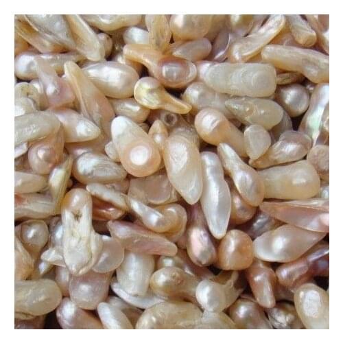 500GRAMS/PACK Natural Freshwater Loose Pearls, 8-11mm Pearl Size, Can be made into pearl powder+FREE SHIPPING