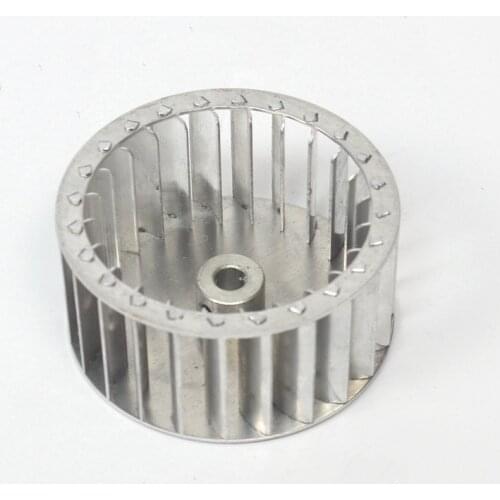 80mm diameter 42mm heoght 6mm shaft smallr impeller vane blower fan wheel