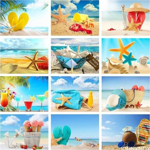 Diamond Painting Seaside Starfish 5D Diy Diamond Embroidery Full Round& Square Drill Diamond Mosaic Cross Stitch Home Decor