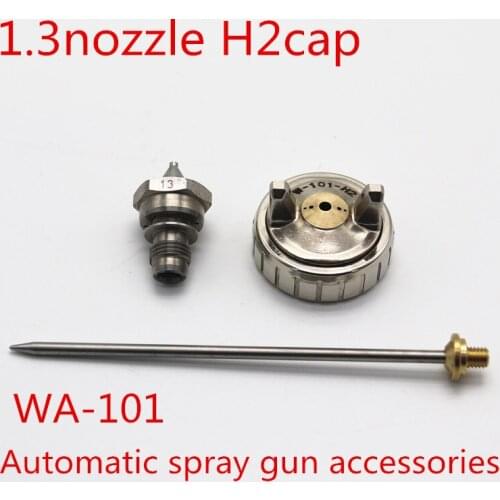 JapanWA-101 automatic spraygunaccessories nozzle+needle+air cap repai automatic spray gun accessories 0.8/1.0/1.3/1.5/1.8nozzle