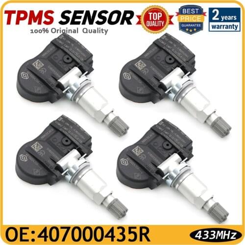 CAR TPMS Tire Pressure Monitoring Sensor 407000435R For Renault Fluence Laguna Latitude Megane Scenic Zoe 2008-2022 433MHz
