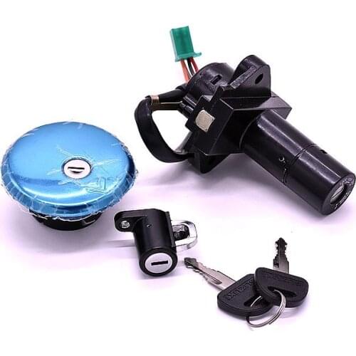 Free shipping motorcycle GN250 sets of locks Electric door locks for Suzuki Wangjiang motorcycle parts gn 250 sets of locks