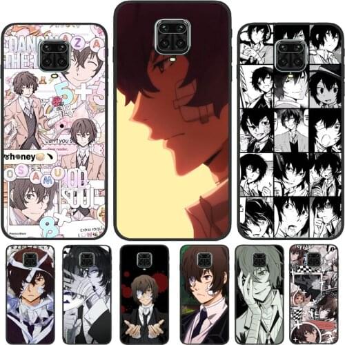 Bungou Stray Dogs Dazai Osamu For Xiaomi Redmi Note 10 Pro 8T 9S Note 7 8 9 Pro Case For Redmi K40 9C 9A 9T Back Cover