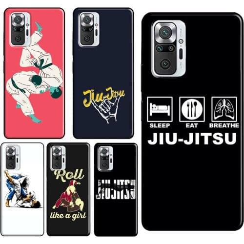 Jiu Jitsu Judo Phone Case For Xiaomi Redmi Note 10 Pro Note 9 Pro Note 8 Pro 8T 9S 7A 8A 9A 9C 9T Cover