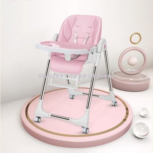 Baby Dining Chair Child Foldable Multifunctional Portable Dining Chair Household Baby Dining Table And Chair Eating Seat