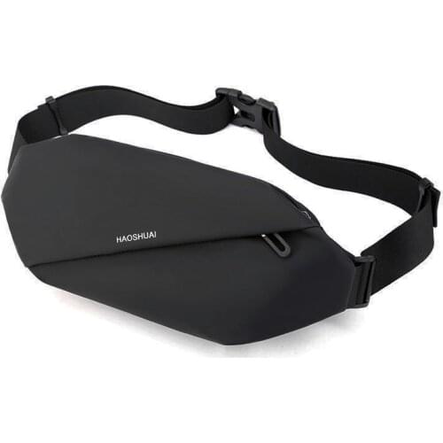 Fashion Men Waist Bag Travel Fanny Pack Waterproof Outdoor Shoulder Belt Bag Male Sports Messenger Bags Teenager Chest Bag