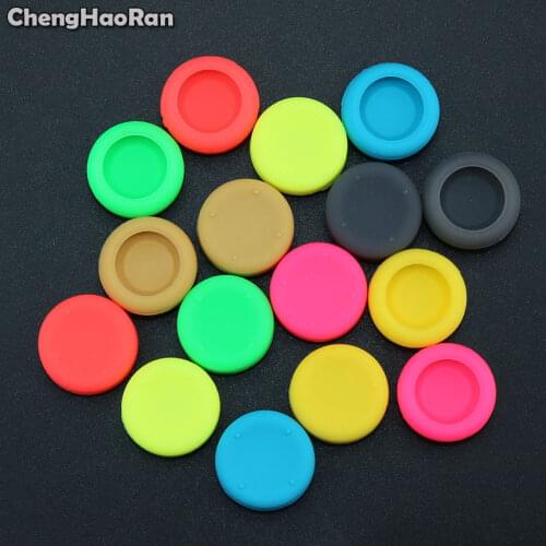 ChengHaoRan 2pcs Silicone Anti-Slip Enhanced Thumb Stick Cap For Nintend Switch NS NX Joy-Con Controller Joysticks Grips Cover