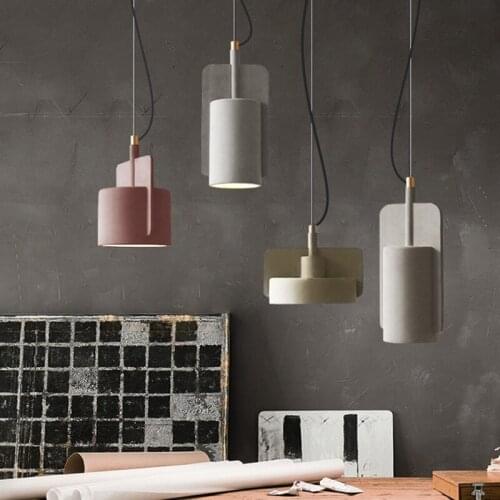 Nordic Industrial Pendant Light Modern Design Led Marble Hanging lamp For Living Room Decor Bedroom Bar E27 Lighting Luminaire