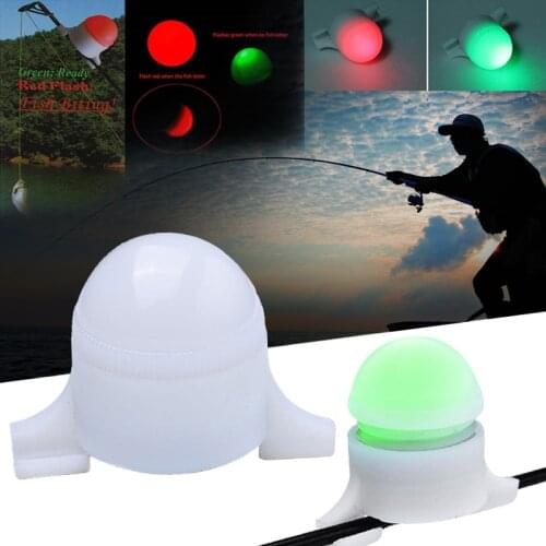 Sea Fishing LED Alarm Rod Tip Fishing Float Night Light Strike Bite Alarm Alert Glow Warning
