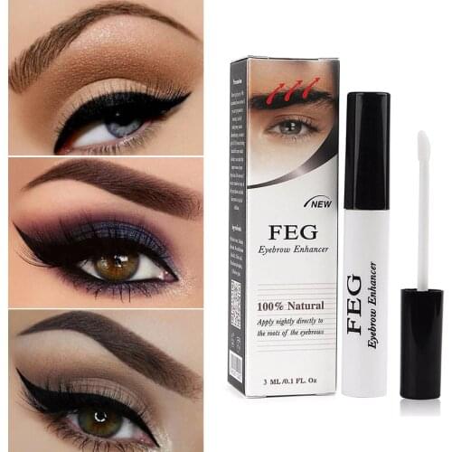 FEG Eyelash Growth Enhancer Natural Medicine Treatments Eye Lashes Serum Mascara Eyelash Serum Lengthening Eyebrow Growth TSLM1