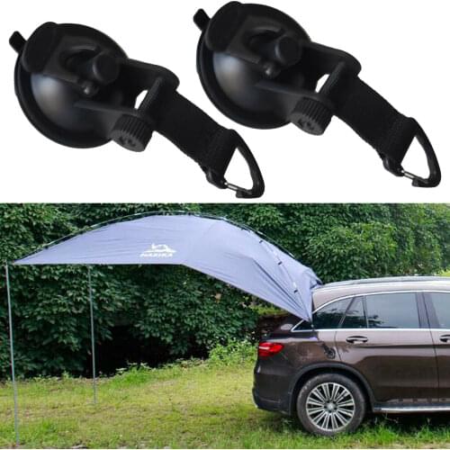 2pcs/lot Strong Suction Cup Anchor Securing Hook Tie Down,Camping Tarp as Car Side Awning