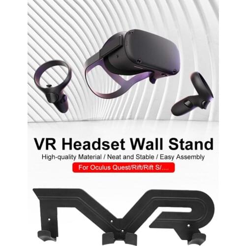 VR Accessories For Oculus Quest 2 VR Controller Stand Headset Wall Mount Rack Holder For Oculus Rift-S HTC Vive Playstation