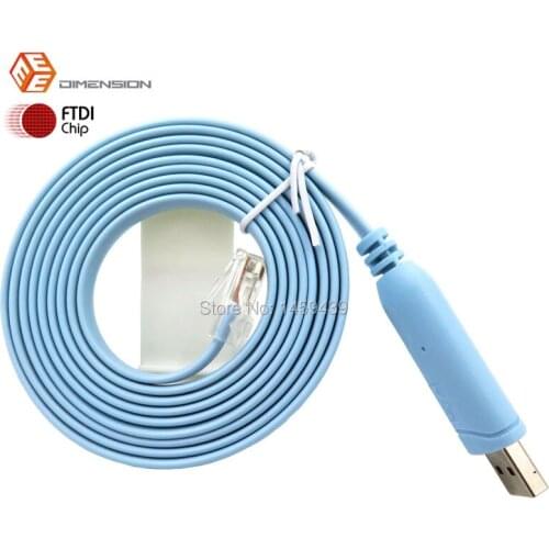 DHL free shipping Network routers cable USB console cable FTDI USB RJ45 console cable for Cisco router