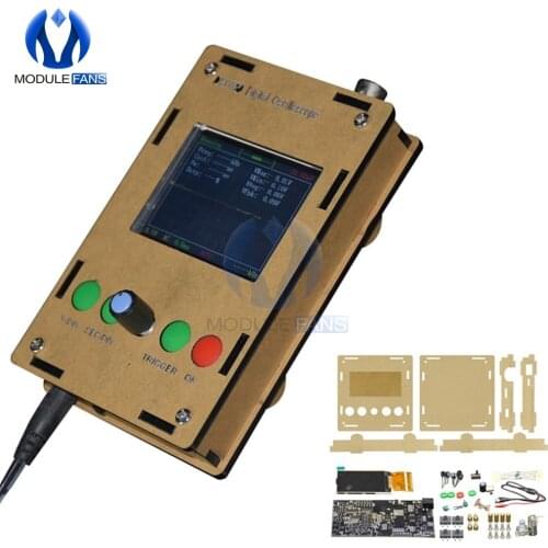 For DSO311 Mini Digital Oscilloscope DC 9v 200mA 2.4" TFT LCD STM32 12-Bit Probe With Case Box Shell 1MSPS Replace for DSO138
