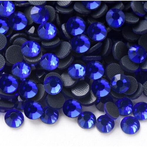 Hot Fix Rhinestones All Size Stones and Crystals Strass Hot Fix Rhinestones Adhesive Glue-Back Iron on Rhinestones for Clothes