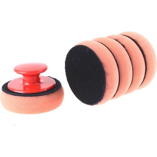Hot sale 5Pcs Car Wash Wax Polish Pad Polishing Pad Sponge Car Cleaning tool