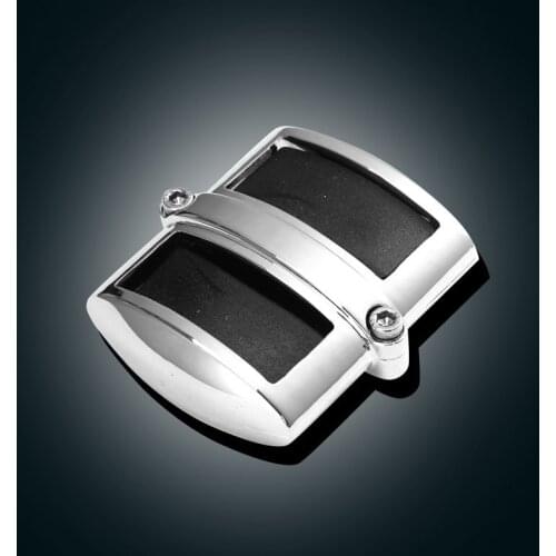 Chrome Brake Heel Shift Pedal Cover For Honda Shadow 750 Aero Phantom 2004-2012 / Yamaha V-Star XVS 650 1100 950 1300