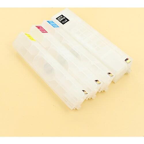 Refillable ink cartridge for HP PageWide 352dw 377dw 452dn 452dw 477dn 477dw 552dw 577dw for HP972 973 974 975 with ARC chip