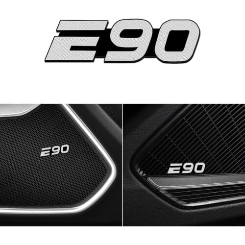 4pcs for BMW E90 f10 f20 f30 r1200gs car Speaker audio Speaker Badge stereo Emblem sticker stying