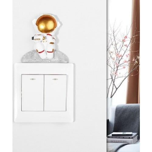 Wall Decor Switch Stickers Home Decoration Living Room Aesthetic Room Waterproof Stickers Light Switch Cover Adesivos De Parede