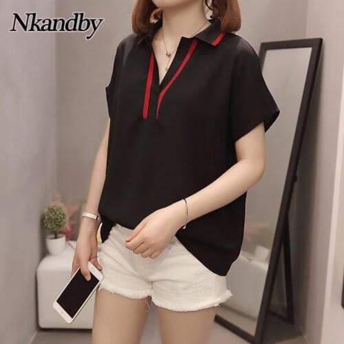 Черные блузки Nkandby China At AliExpress