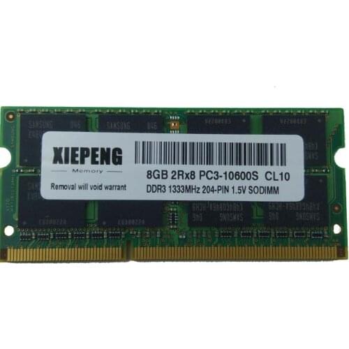 Laptop Memory DDR3 4G 1333MHz pc3 10600 RAM 8GB 2Rx8 PC3-10600S for DELL N4010 N4020 N4110 N4120 N4030 N4050 17R Notebook SODIMM