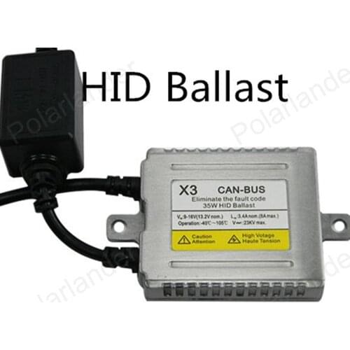 Polarlander 2pcs 100% New for B/MW A/UDI Auto HID Ballast HID Ballast X3 35W Canbus Ballast X3 CANBUS Ballast 12V
